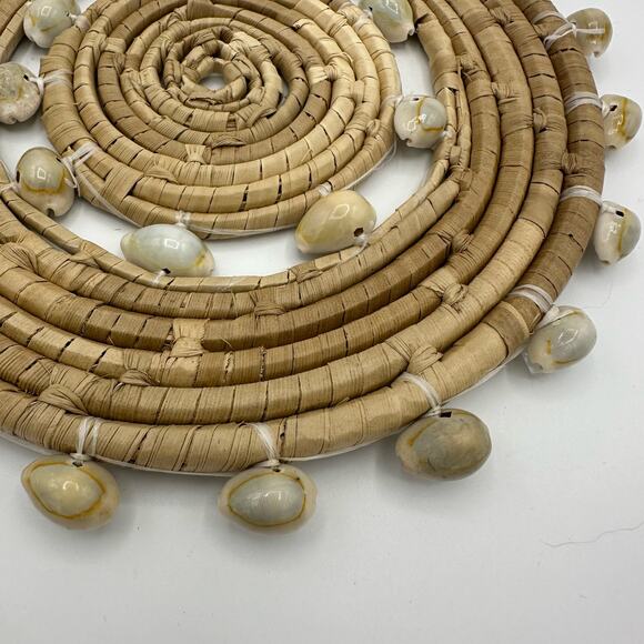 Cowrie Shell Trivet 8.5 inch - Picture 5 of 6